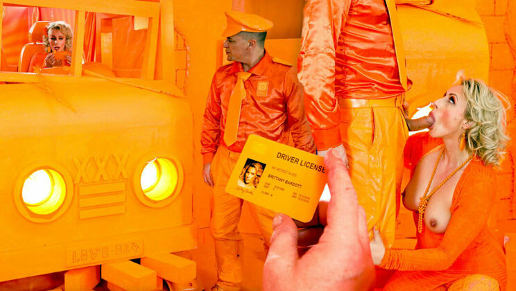 [SinfulXXX] - Blonde Brittany Bardot Gets Handjob from Steve Q