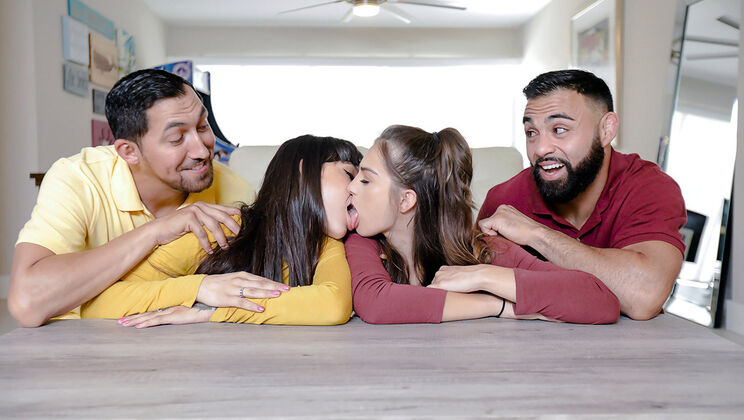 [DaughterSwap] - Kitty Carrera's Taboo Stepdad Experience - Derrick Ferrari - Juan Largo - Sofie Reyez - Kitty Carrera