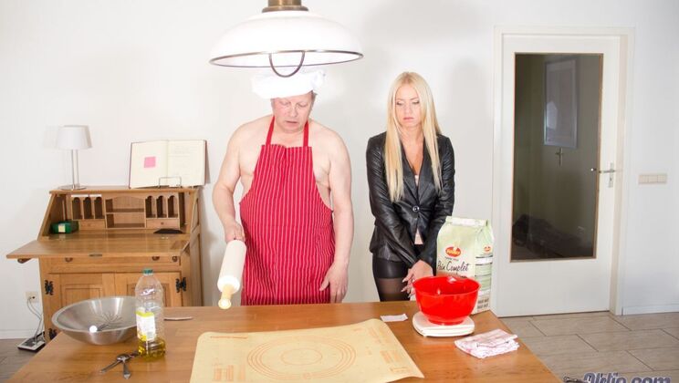 [Oldje] - Natural Tits Teen in 69 Action