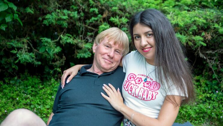 [Oldje] -  A Girl for Outdoor Sex 