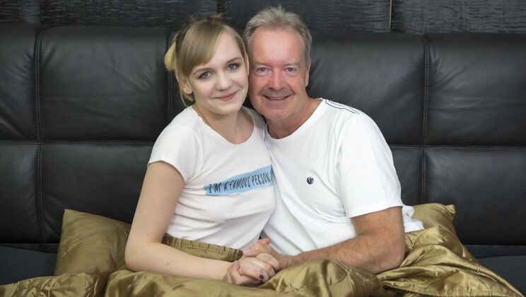 Big Cock and Natural Tits - A Perfect Match