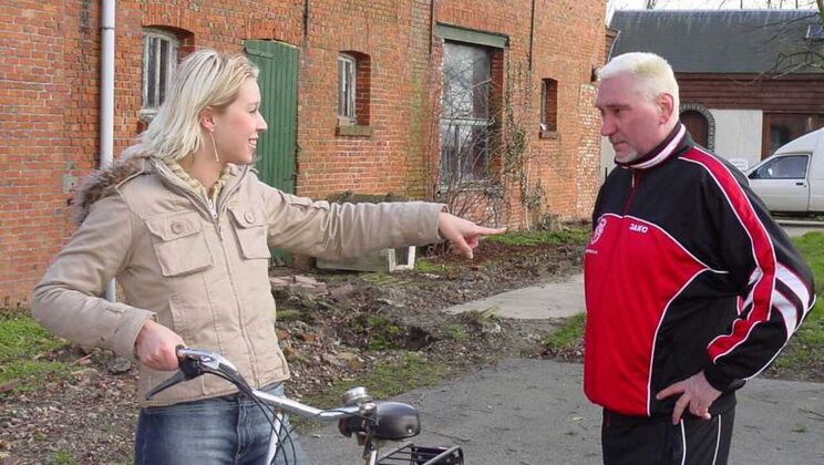 [Oldje] - Blonde Teen Gets Ass Licked