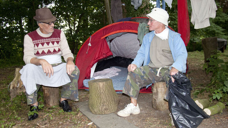 Charity for Dicks with Blowjob and Piercing