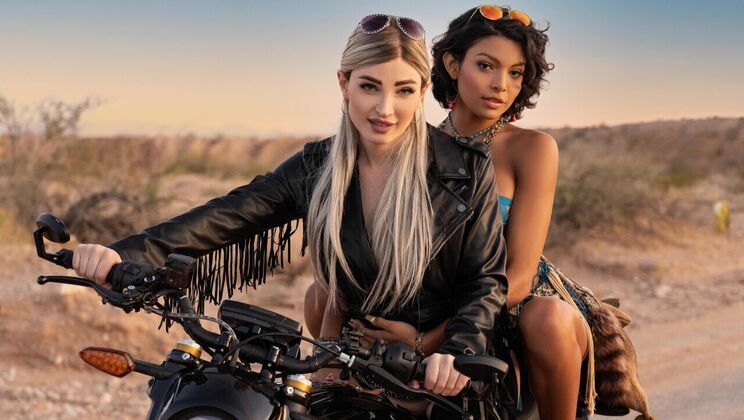 [TransAngels] - Ride Hard with Blonde and Brunette