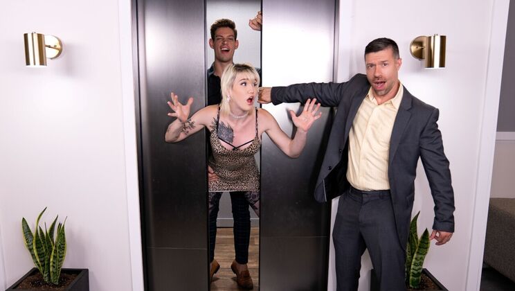 [TransAngels] - Taking Turns in a Steamy Group Encounter - Michael DelRay - Lena Moon