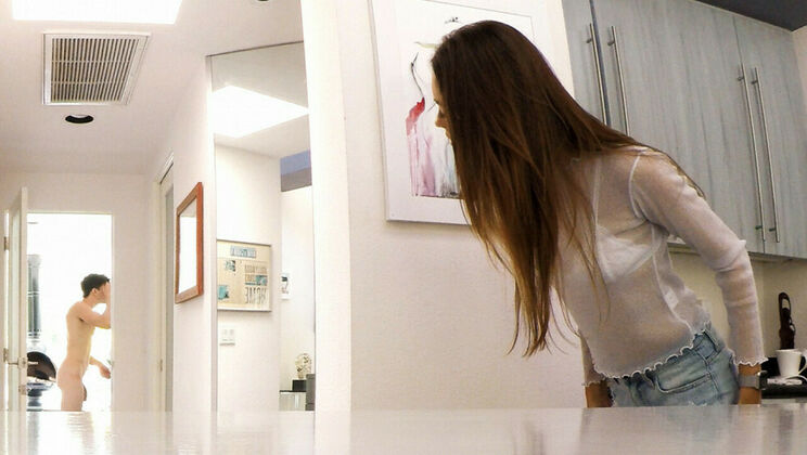 Sneaky Sister Slips into Brother's Bed