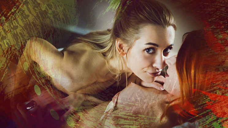 [SexArt] - Lesbian Sex Toys and Striptease Action