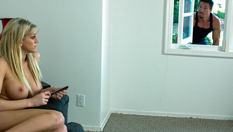 Sexy Wife Eve Laurence Gets Fucked by Neighbor and Swallows