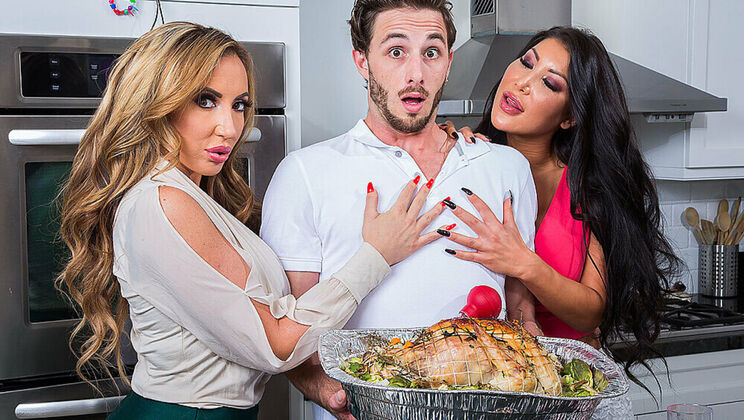 [MyFriend'sHotMom] - 69 and FFM with Richelle Ryan, August Taylor, and a Young Stud