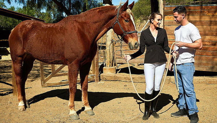 [MyFriend'sHotMom] - Mom's Friend Gets Lucky with Brett Rossi's Blowjob