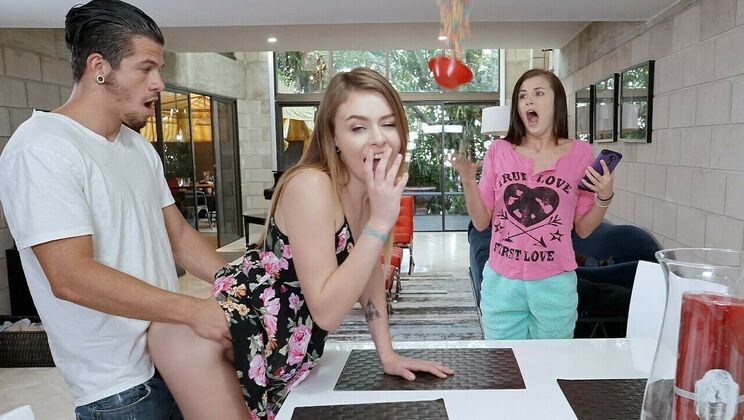 [ShareMyBF] - Tattooed and Pierced: Blonde and Brunette in Steamy FFM Threesome