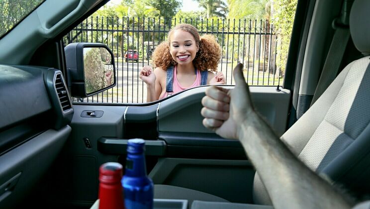 [StrandedTeens] - Petite Brunette Rides Cock in Hot Tub