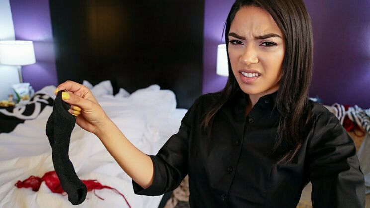 [IKnowThatGirl] -  Hotel Maid Finds Sleeping Brunette and Jmac 