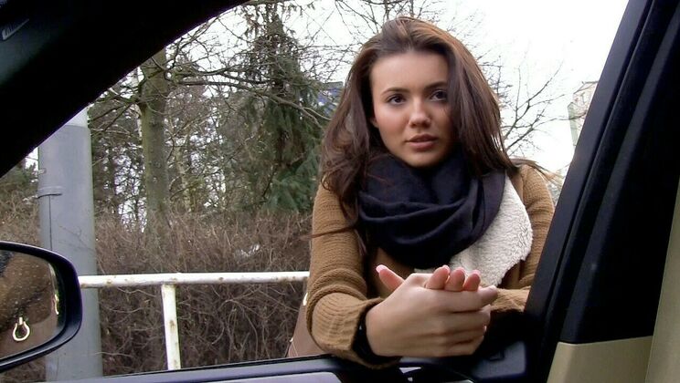 [StrandedTeens] - Delightful Hitchhiker Has a Nice Ass - Vanessa Decker