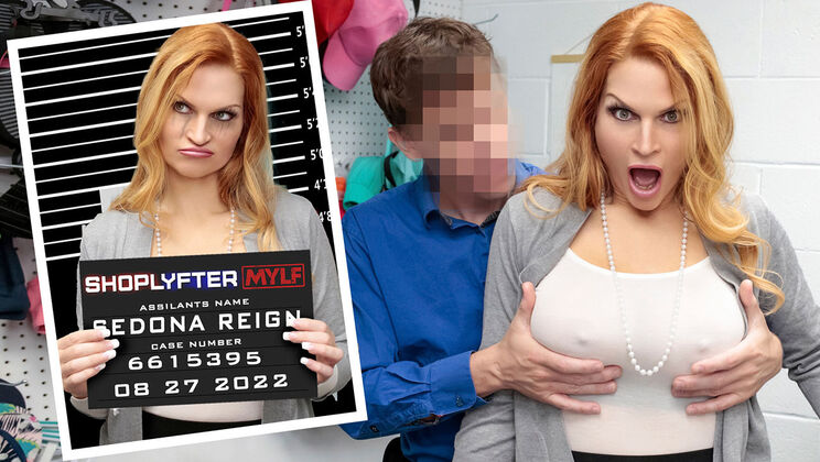 [ShopLyfterMYLF] - Blackmail and Blowjobs: Sedona Reign's Story