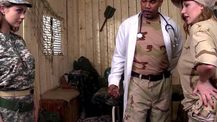 Big Boobs British Girls Tina Kay & Yuffie Yulan in Interracial Action