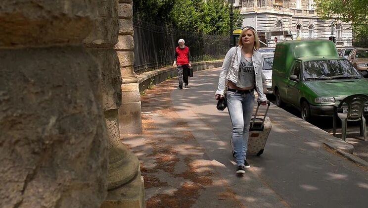 [PornWorld] - Russian Blonde Tourist Angel Black Anal Sex - Angel Black - Lauro Giotto