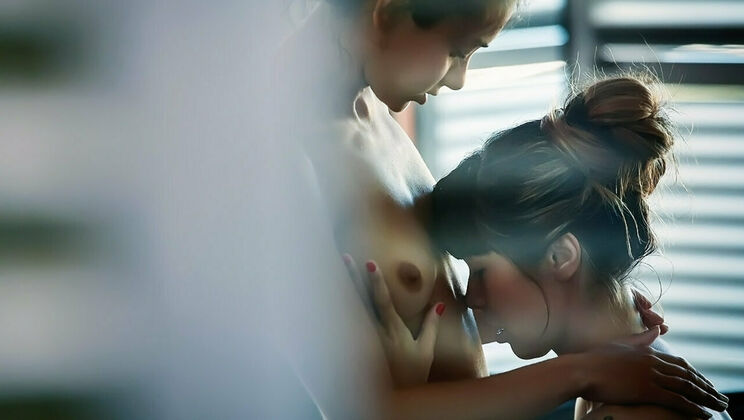 [SexArt] - Tattooed Lesbians Making Love in Public