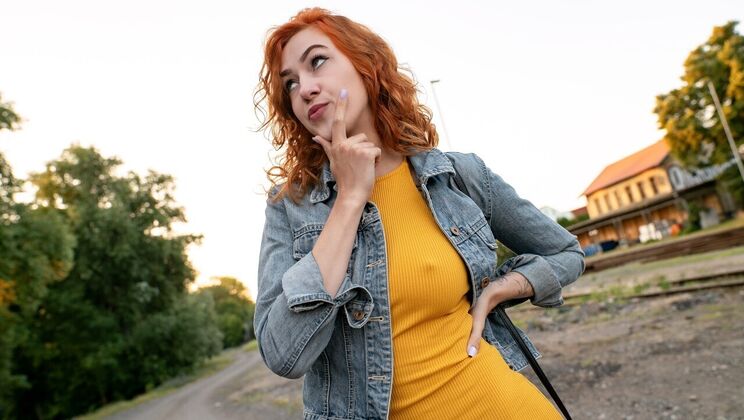 [PublicAgent] - The Thong and High Heels - Martin Gun - Cherry Candle