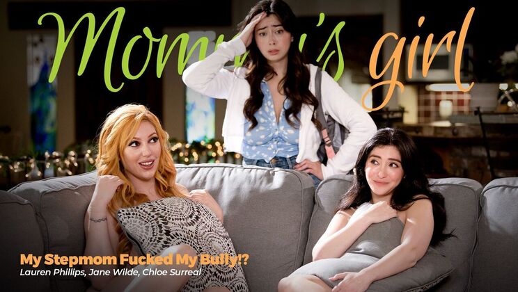 [Girlsway] - Stepmom and Teen Share a Big Ass Bully