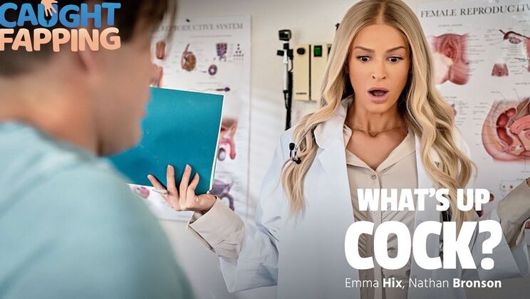 Big Cock Fucks Emma Hix's Pussy