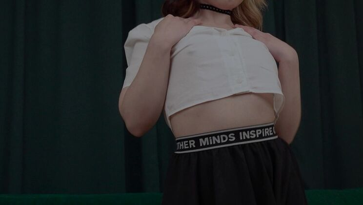 [ErikaKortiStudio] - 3 Black Cocks Fuck Tiny Half in All Her Holes