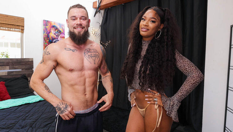 [HotGuysFuck] - Brianna Moore and Brodie Graves Are Black Ebony Beauties Ready to Fuck