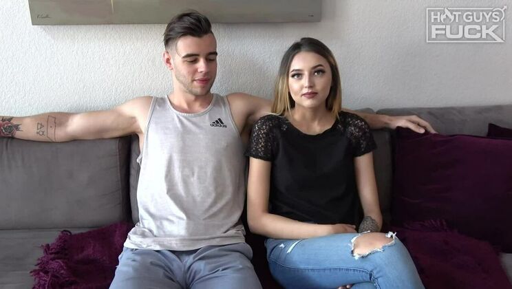 [HotGuysFuck] - Blonde Teen Nicole Kidd Takes Kellan Hartmann's Monster Dick - Nicole Kidd - Kellan Hartmann