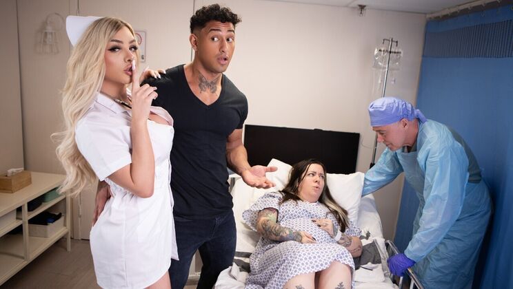 [TransAngels] - Latina Nurse with Short Hair Gets Fucked