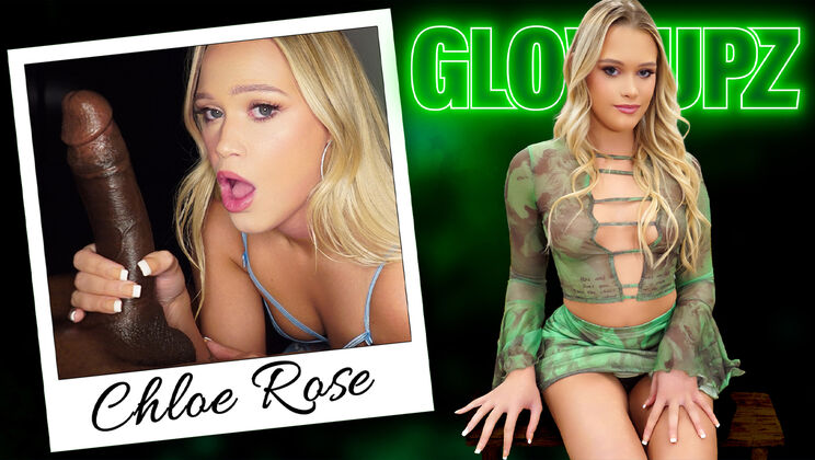 [GlowUpz] - Blonde's Path to Chocolate Pleasure - Chloe Rose - Chocolate God