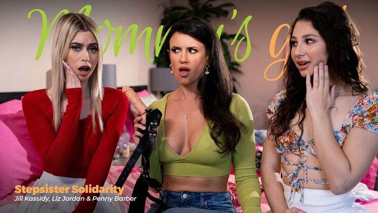 [Girlsway] - Solid Stepsister Action - Jill Kassidy - Penny Barber - Liz Jordan