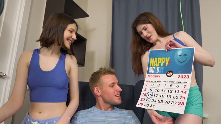 [ClubSweethearts] - Face Sitting, Spanking, and a Double Blowjob