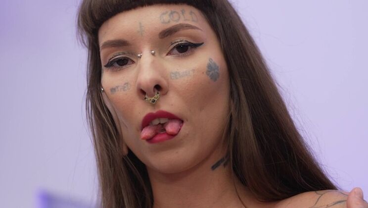 Tattooed Skinny's First Anal and Deepthroat