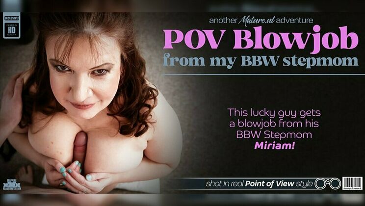 [Mature.nl] - Stepson Lenny Cums Hard on Stepmom Miriam's Big Tits