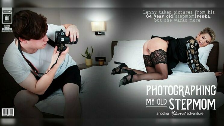 [Mature.nl] - Mature Blonde Irenka and Her Stepson's Wild Ride