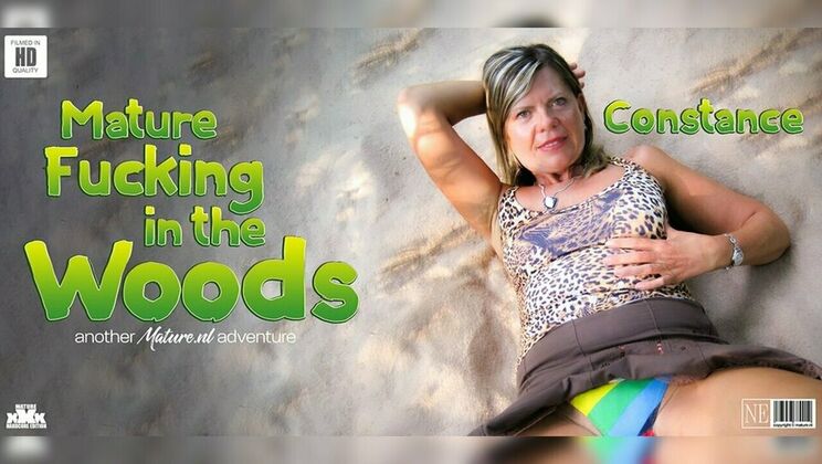 [Mature.nl] - Blonde Constance Fucking and Sucking Outdoors