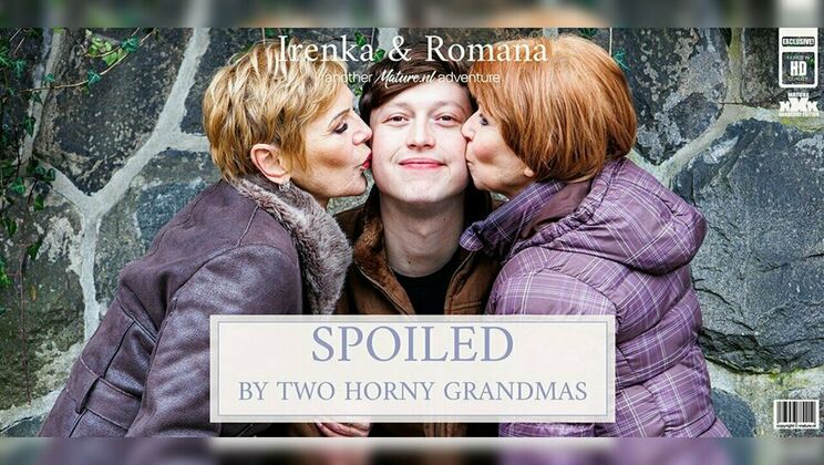 [Mature.nl] - Big Tits Granny Threesome with Irenka and Romana