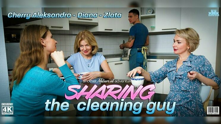 [Mature.nl] - Three mature housewives suck and ride a lucky guy - Diana - Zlata - Cherry Aleksandra - Pimpa'l Bill