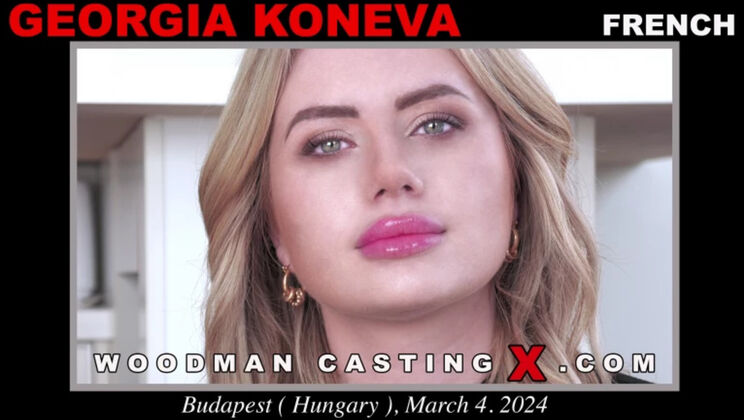 [WoodmanCasting] - Georgia Koneva's Rough Sex and Ass Licking