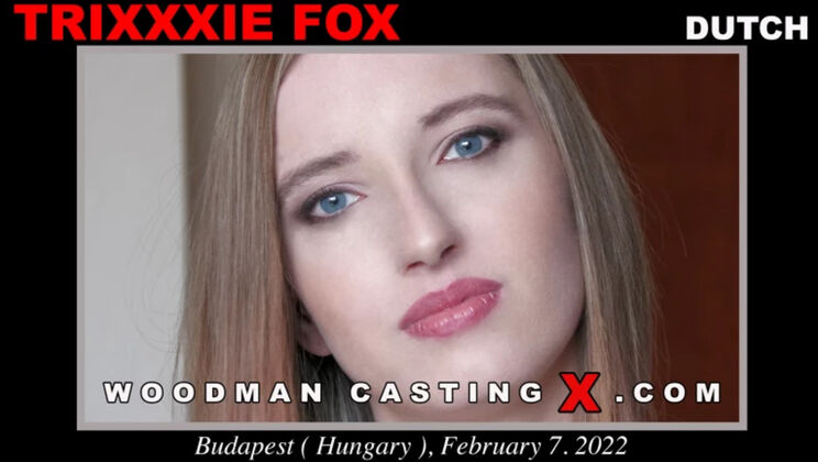 [WoodmanCasting] - Blonde Bombshell Trixxxie Fox in Anal Casting