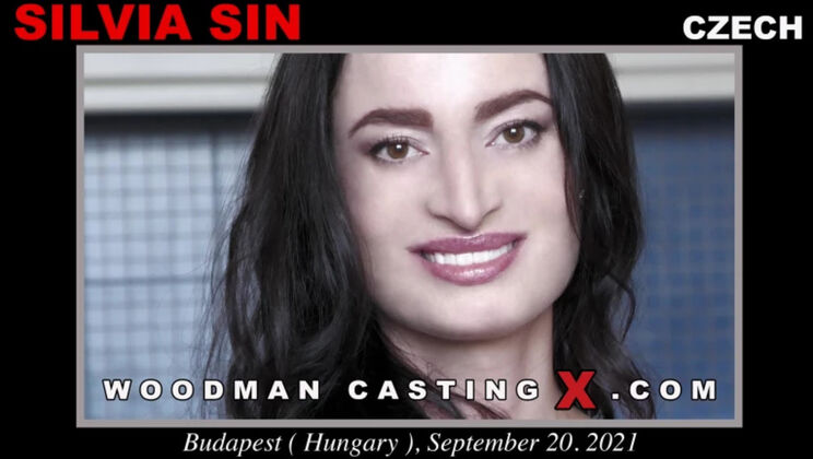[WoodmanCasting] - Skinny Silvia Sin in Deepthroat Action