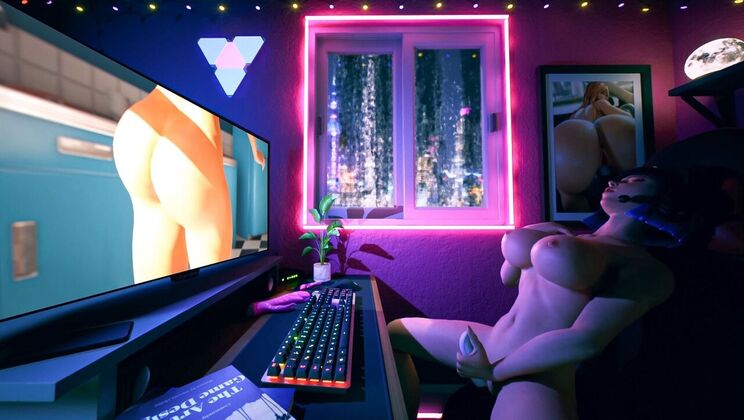 [AdultTimeAnimation] - Big Cock and Redhead in Doggystyle Position