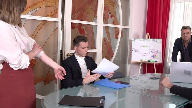 [NRXStudio] - Mia Piper's Naughty Office Romp! Kinky Secretary Gets Sucked