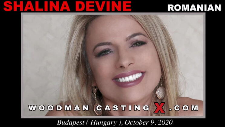 [WoodmanCasting] - Blonde Beauty Shalina Devine Casting