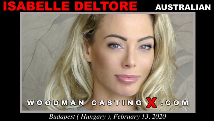 [WoodmanCasting] - Isabelle Deltore Anal Casting Session