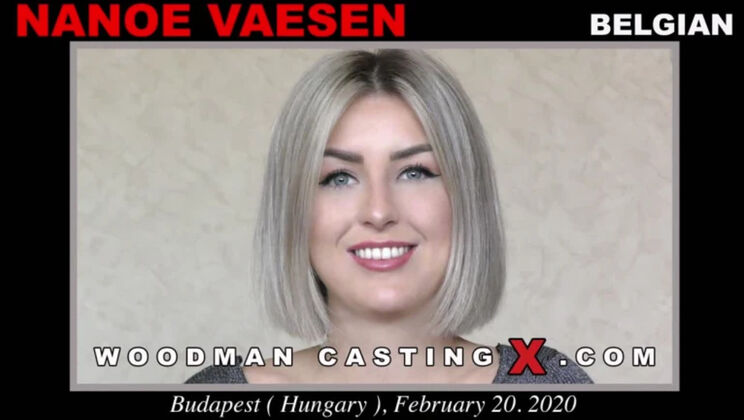 [WoodmanCasting] - Blonde Beauty Nanoe Vaesen Gets Naughty - Nanoe Vaesen