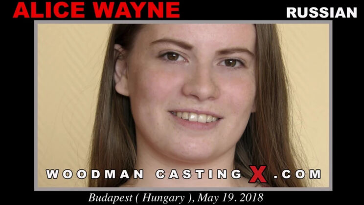 [WoodmanCasting] - Young Brunette Alice Wayne in Rough Sex