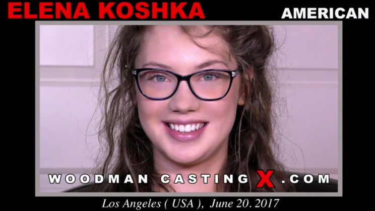 [WoodmanCasting] - Elena Koshka - Young, Tall, and Shaved - Elena Koshka