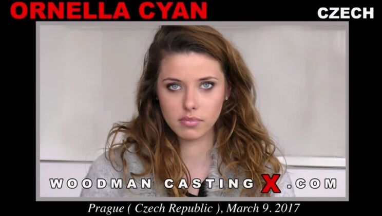 [WoodmanCasting] - Casting Call with Brunette Ornella Cyan