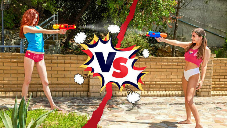 [ClubSweethearts] - Natural Tits Teens Elise & Angel Masturbate Together